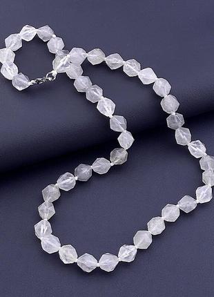 Намисто кварц 50  см.