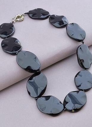 Намисто агат 50  см.