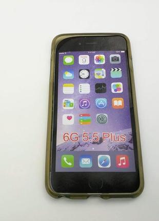Чехол телефона apple iphone 6 plus. силикон.3 фото