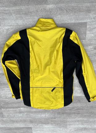 Loffer gore tex дождевик m желтый ветровка4 фото