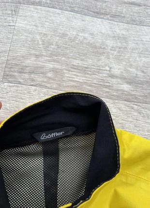 Loffer gore tex дождевик m желтый ветровка5 фото