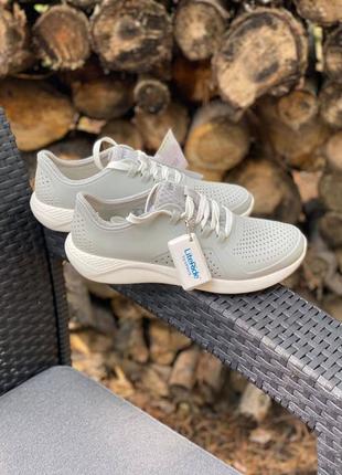 Кроссовки Water crocs literide pacer мужские черные оригинал