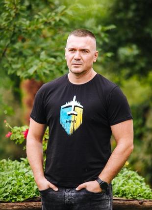 💥футболка з накатом "мрія" чорна💥