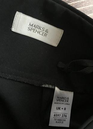 Юбка миди брючная карандаш классическая marks&spencer3 фото