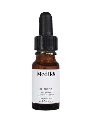 Антиоксидантная омолаживающая сыворотка с витамином с medik8 c-tetra lipid vitamin c radiance serum