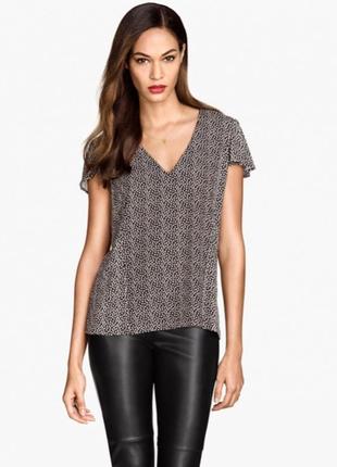 Футболка в горошок h&m