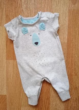 Ромпер чоловічок mothercare на новонародженого new born