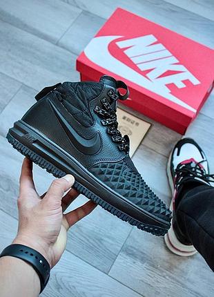 Кроссовки nike lunar force 1 duckboot black 5