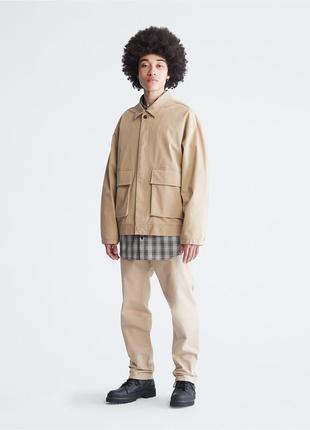 Новая calvin klein куртка ( ck khakis twill double pocket jacket ) c америки м,l3 фото