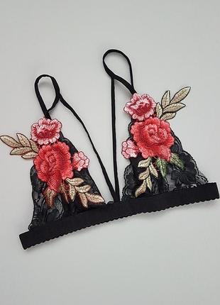 Бра з аплікацією розмір: s / уточнюйте згідно замірів