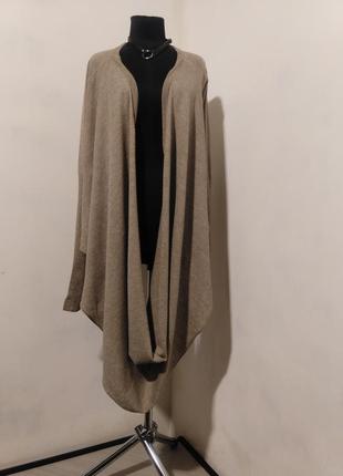 Креативний кардиган-трансформер, вовна/шовк вiд all saints, rick owens, 36