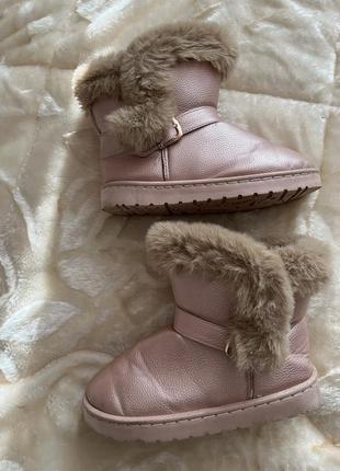 Теплые зимние сапоги ugg угги на девочку