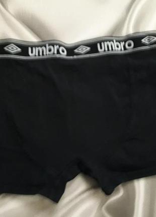 Мужские трусики боксеры umbro×4 фото