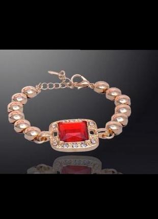 Браслет с кристаллом, новый! арт.4860