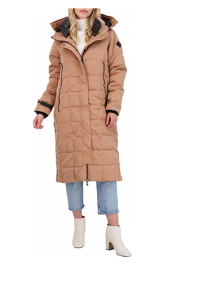 Steve madden  оригинал теплая куртка, длинная, пальто, зимняя, xl