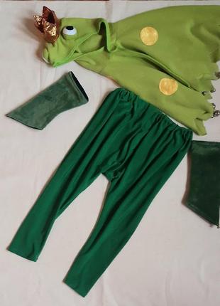 Карнавальный костюм принц лягушка или царевна лягушка на 3-6 лет2 фото