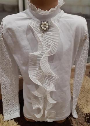 Красивая блуза на девочек