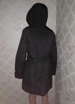Довга тепла жіноча курточка3 фото