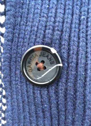 Оригинальный кардиган garcia jeans мужской на пуговицах с карманами xl