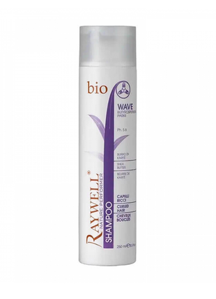 Шампунь для кучерявых волос raywell bio wave shampoo 250 мл