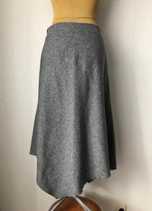 Классная стильная теплая (69% шерсть) юбка от датского brandtex, размер 42, укр 50-524 фото