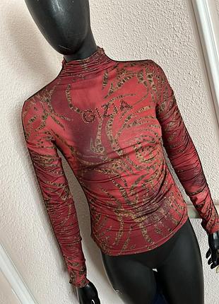 Гольф-водолазка ошатна кофта блуза gizia sassofono zara