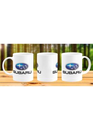 Кружка subaru подарок парню мужчине водителю боссу