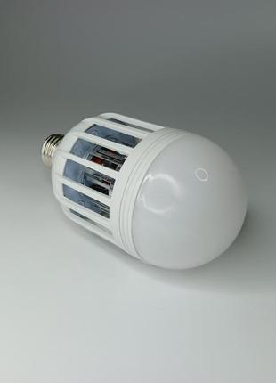 Світлодіодна лампа від комарів мух молі zapp light led 15w знищувач комарів2 фото