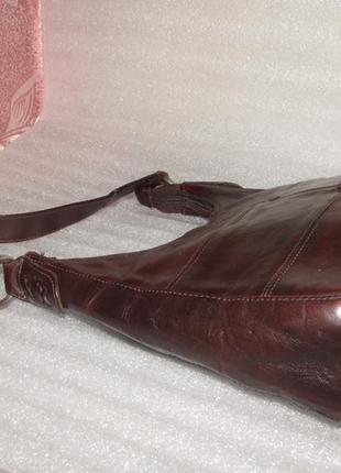 Прочная, удобная сумка 100% натуральная кожа ~aldo~ канада3 фото