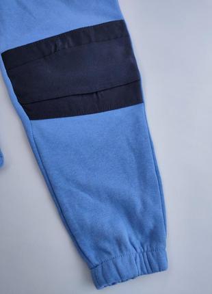Теплые спортивные штаны брюки на флисе с начесом lupilu 98, 104 см,  на 3, 4 года3 фото