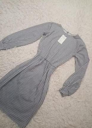 Плаття в гусиную лапку