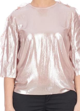 Новая шикарная нарядная блузка премиум-бренда pinko 46 размер (m/l) , италия, оригинал.