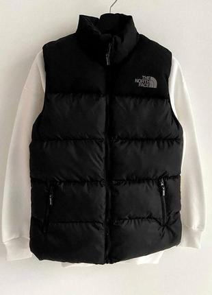 Жилетка the north face чорна