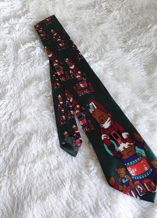 Новогодний галстук, рождественский галстук, корпоратив