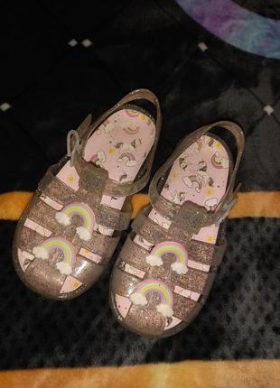 Аквашузы резиновые босоножки силгород маленьких пони - понивиль единорог