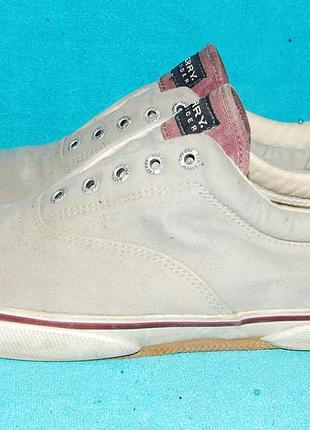 Кеды sperry бежевые 47 размер 9