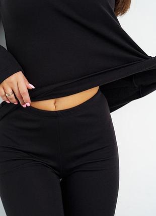 Тепла термобілизна з начісом жіноча термо3 фото