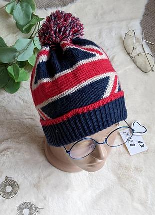 Шапка прапор британії. 54-55 см