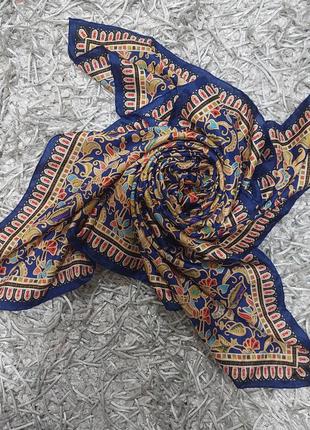 Шикарний женский шарф палантин 100% шелк.4 фото