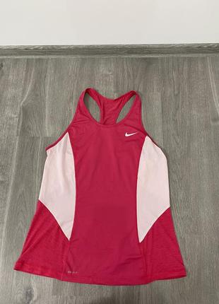 Спортивная жіноча майка женская  для спорта для бігу найк nike