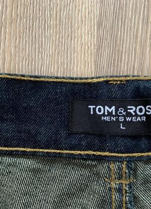 Мужские джинсовые шорты tom rose6 фото