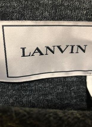 Отличное серое шерстяное платье от lanvin,р.38.3 фото