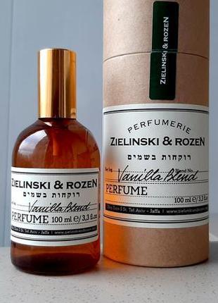 Zielinski & rozen vanilla blend✨perfume оригинал 1,5 мл распив аромата затест