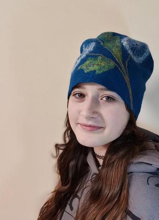 Шапка вальяна ручной работы