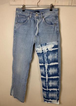 Кайфовые джинсы с разрезами к низу узкие 💙лимитирования серия1 фото
