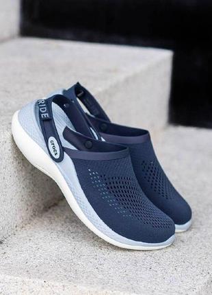 Сабо кроксы crocs literide 360 clog кроксы мужские синие