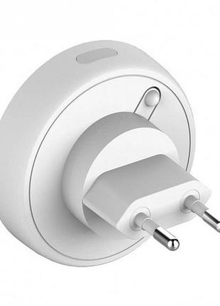 Ночная лампа yeelight plug-in light sensor nightlight 0.5w в розетку4 фото