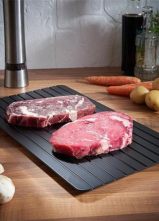 Размораживающий коврик antifrost поднос для быстрой разморозки