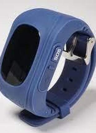Часы детские з gps трекером q50 синие