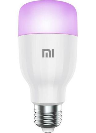 Умная лампа xiaomi mi smart led bulb e27 wi-fi colorful mjdpl01yl / gpx4021gl